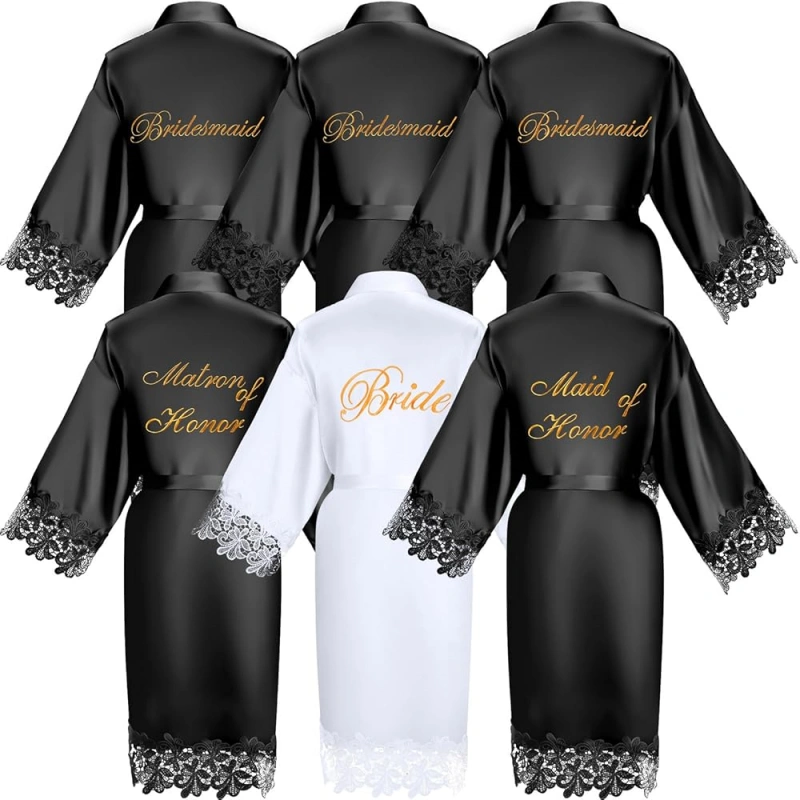 bridesmaid robes set of 6