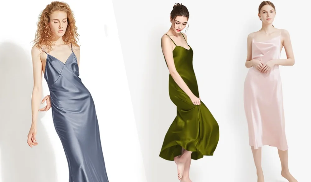 choosing silk nightgowns