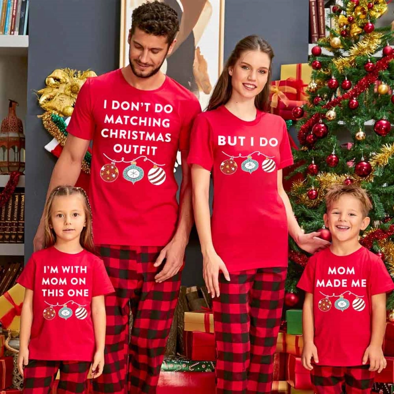 christmas pajama shirts for family