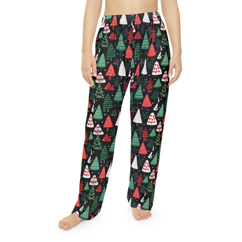 christmas tree pajama pants