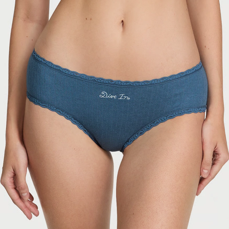 cotton lace cheeky underwear