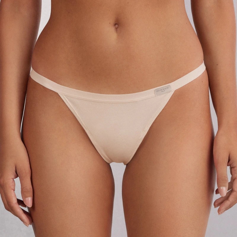 cotton seamless thong underwear
