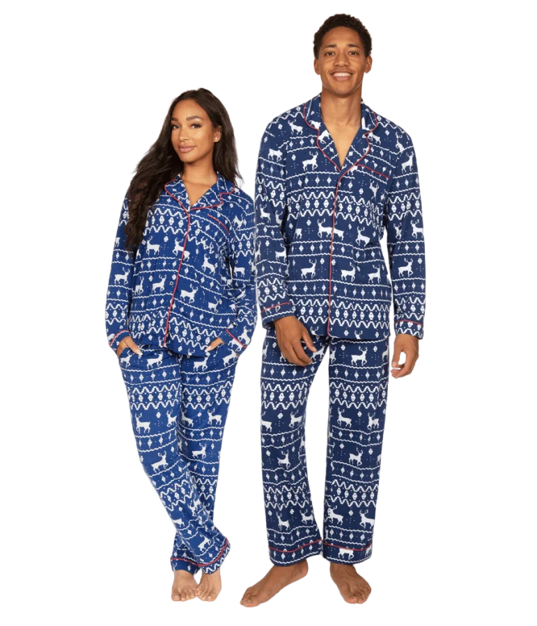 couples christmas pajamas