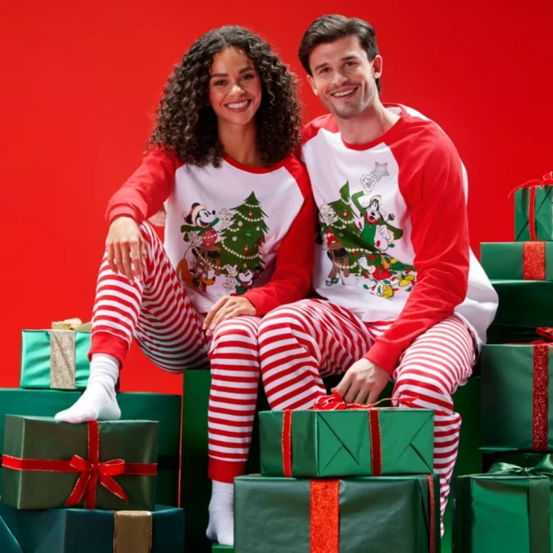 couples disney christmas pajamas