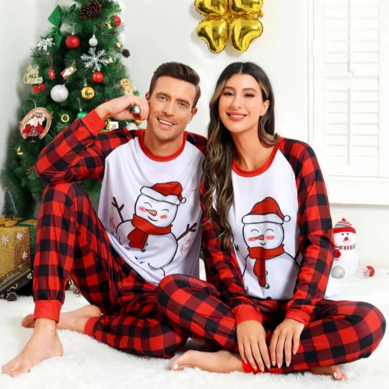 cute christmas pajamas couples