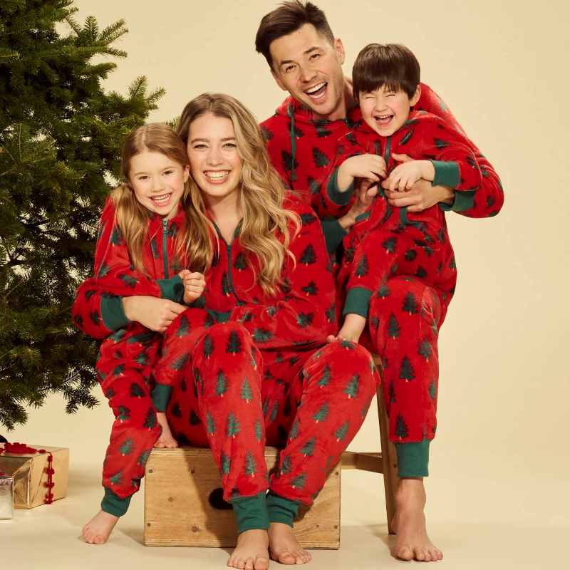 family fleece pajamas
