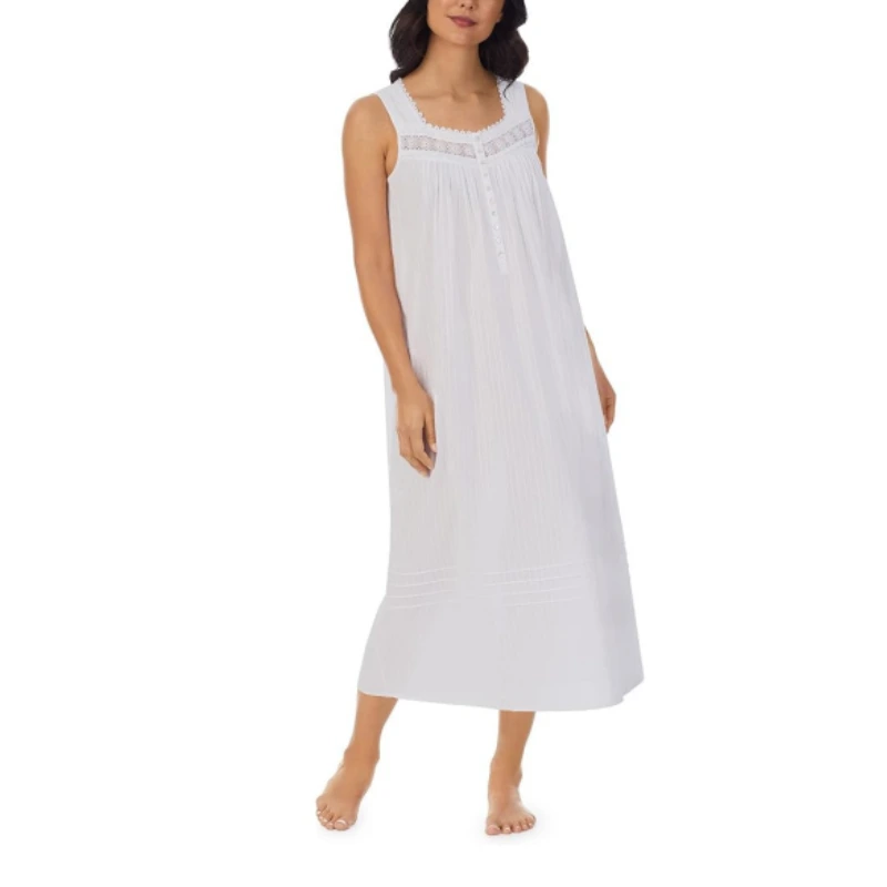 flannel sleeveless nightgown