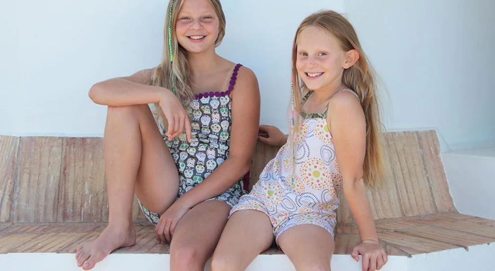 friendtex girl pajama shorts