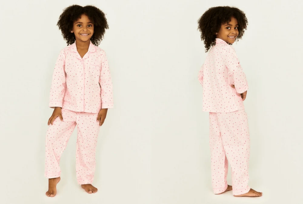 friendtex girls christmas pajamas