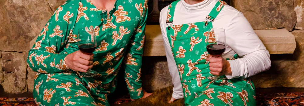 friendtex men's christmas pajamas​