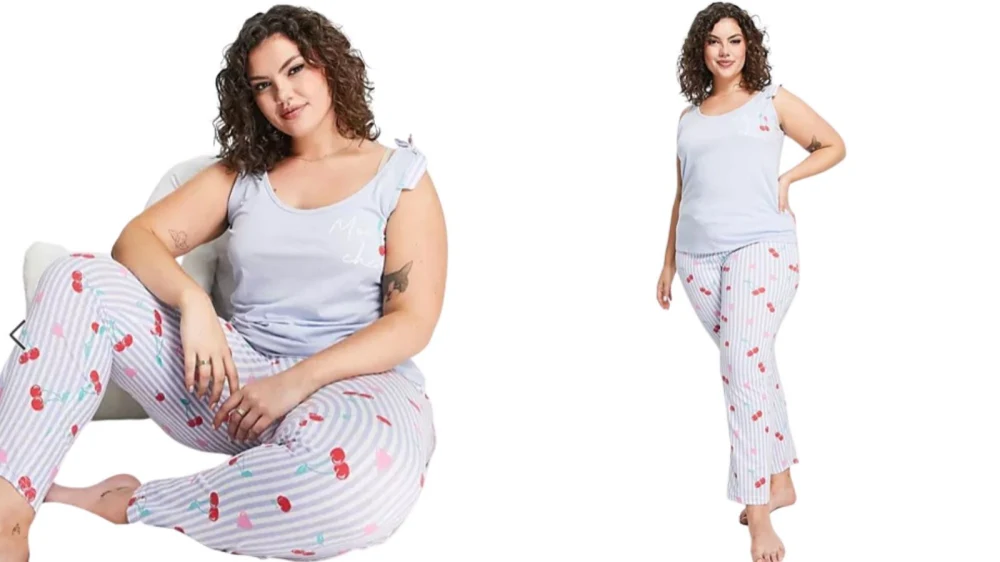 friendtex plus size pajamas