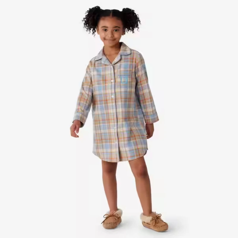 girls flannel nightgown