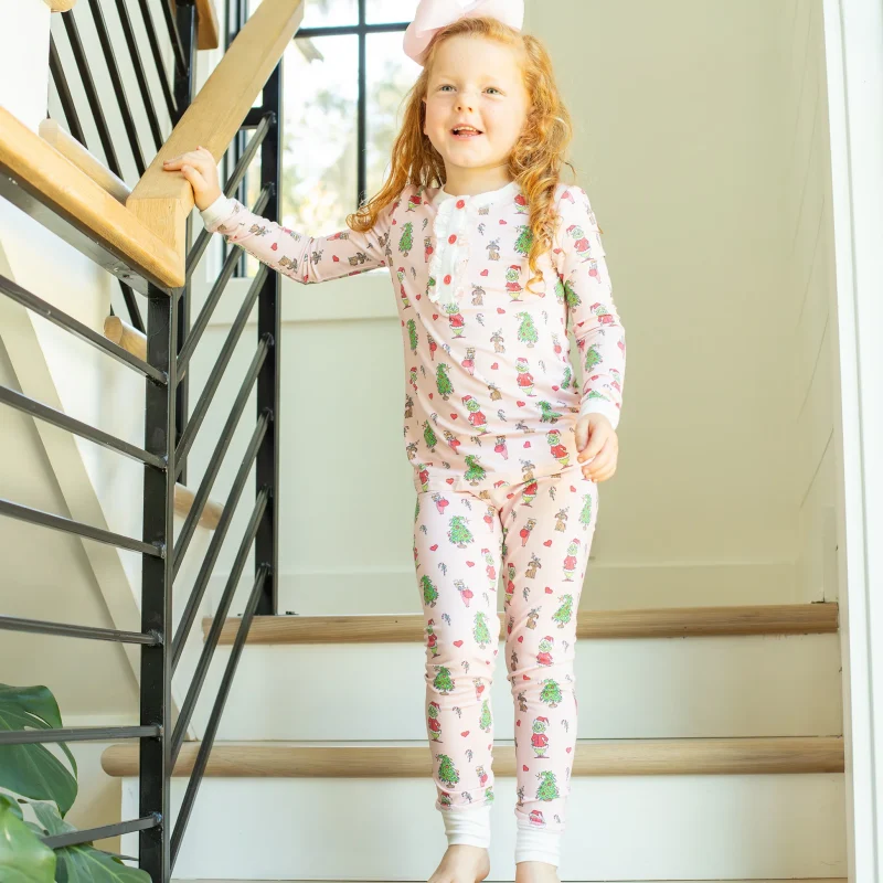 grinch bamboo pajamas