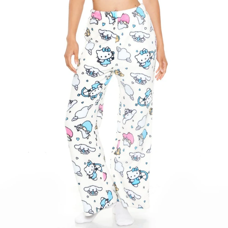 hello kitty fleece pajama pants