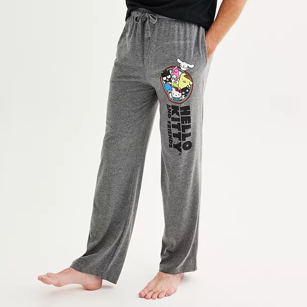 hello kitty pajama pants men