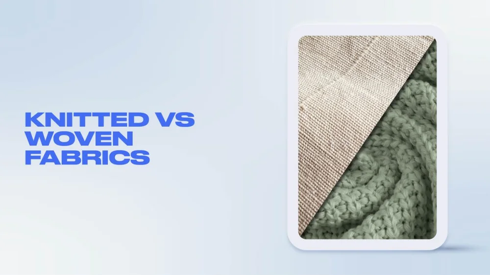 how knit fabric differs from woven