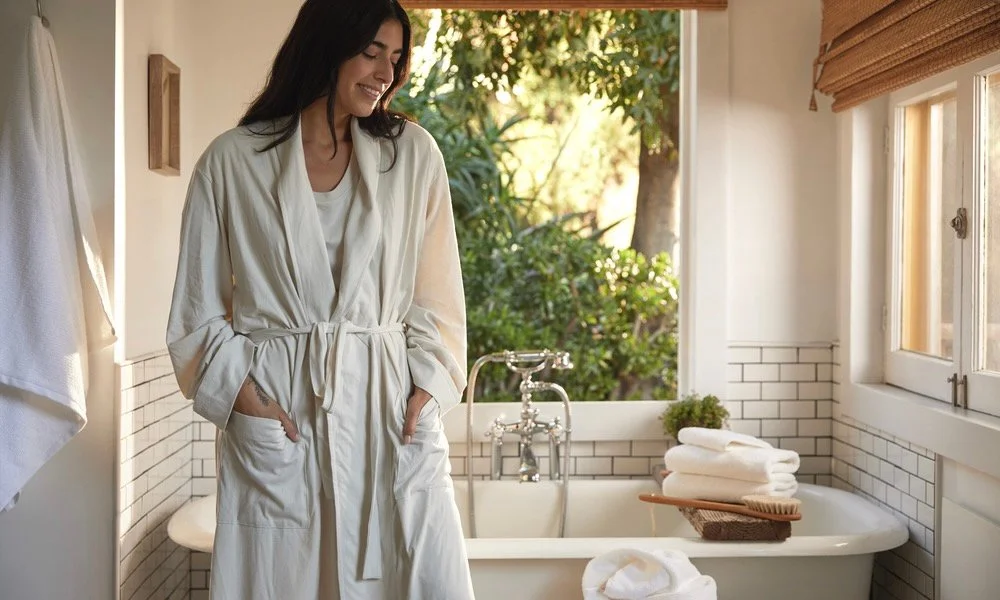 how often to wash a bathrobe
