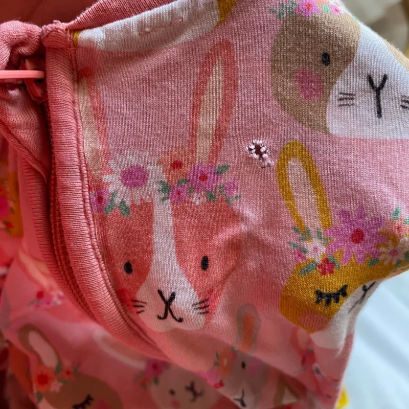 how to fix a hole in bamboo pajamas