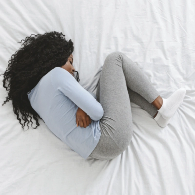 how to sleep on your period​