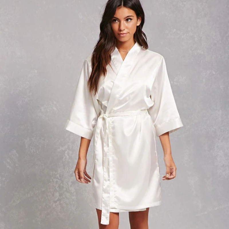ivory bridal robe