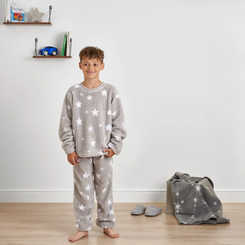 kids fleece pajamas