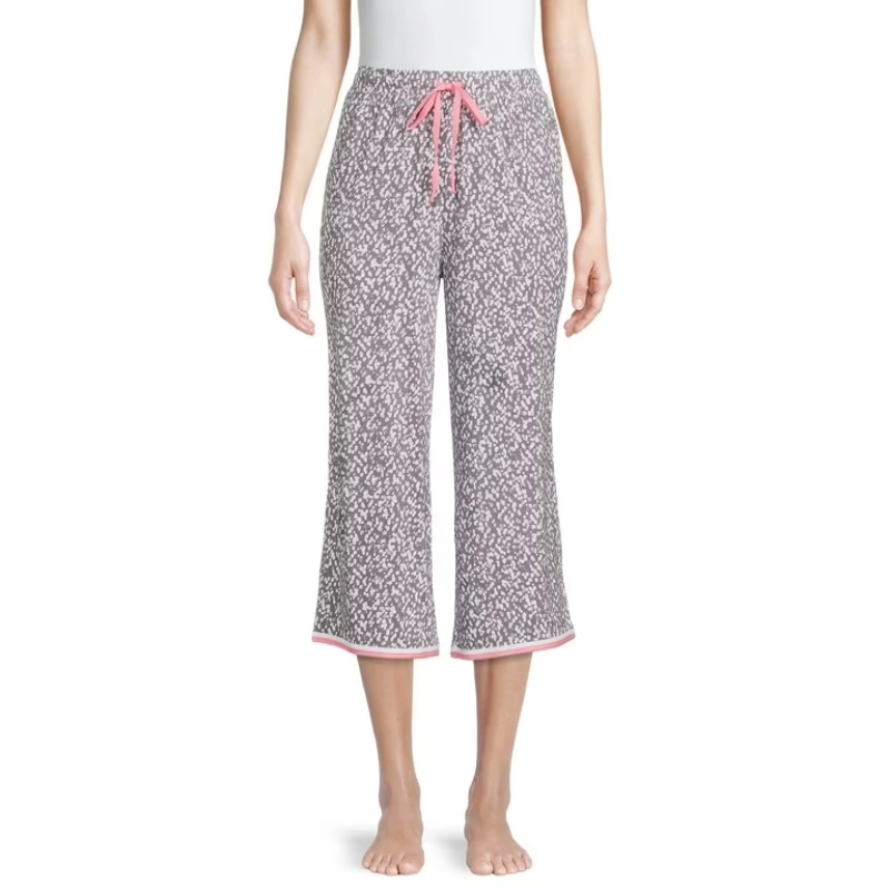 knit capri pajama pants