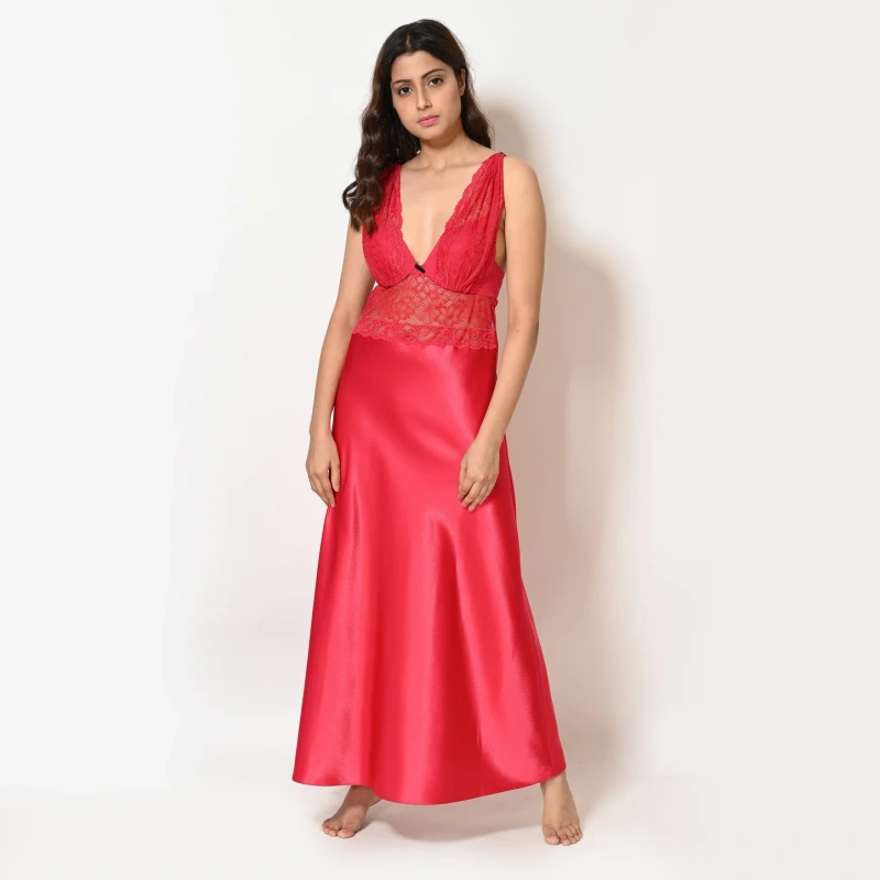 long bridal nightgown