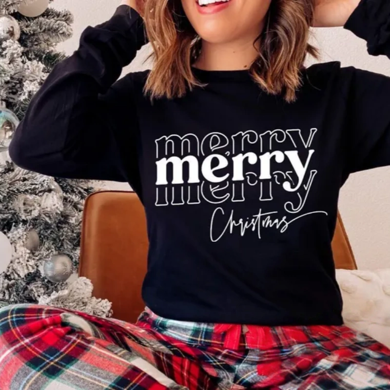 long sleeve christmas pajama shirt