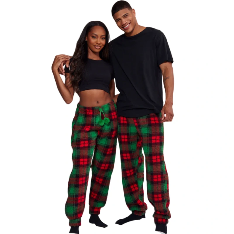 matching christmas pajamas for black couples