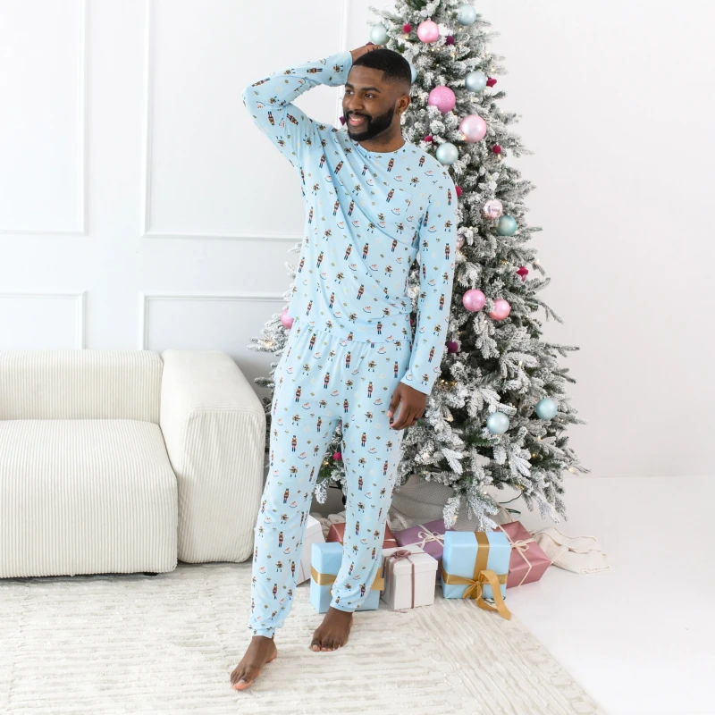 mens christmas jogger pajamas
