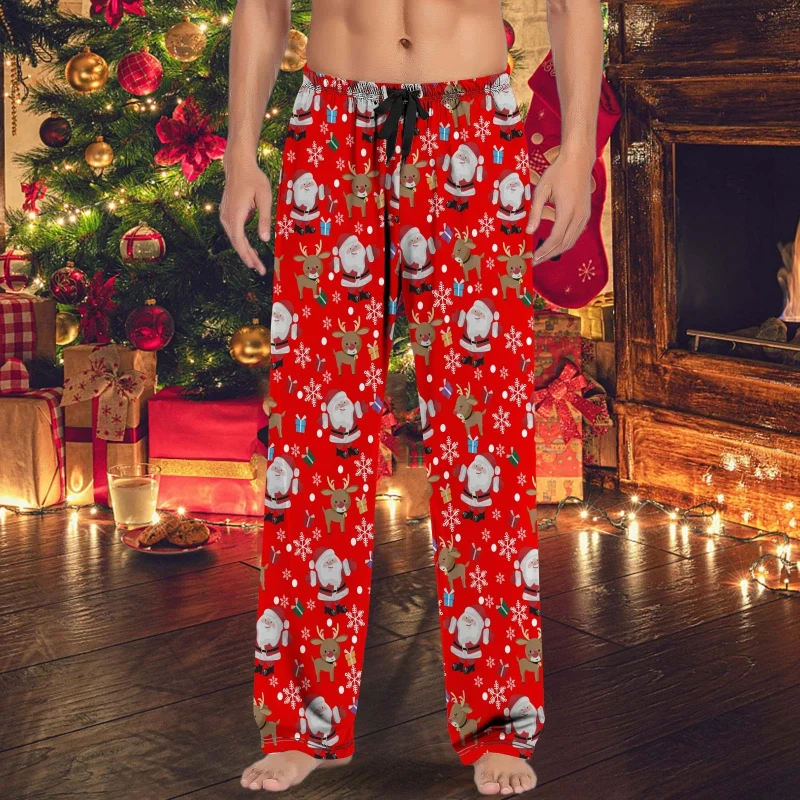 mens christmas pajama pants