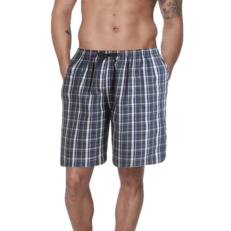 mens cotton pajama shorts