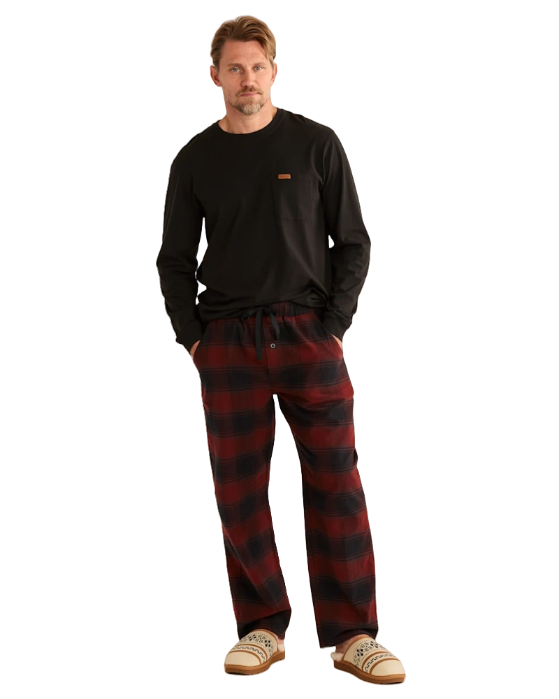 mens flannel pajama pants​