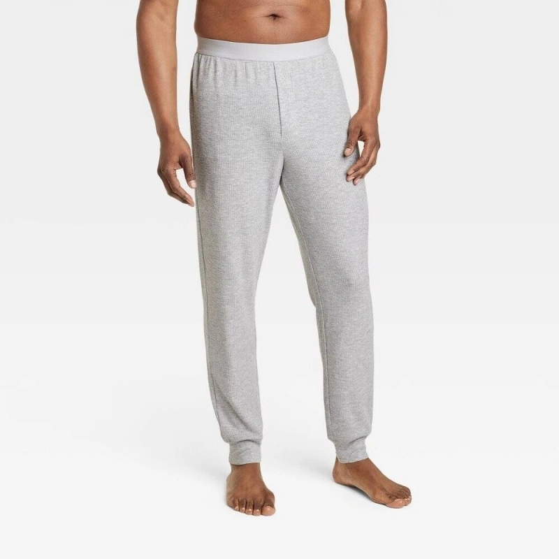 men's knit jogger pajama pants