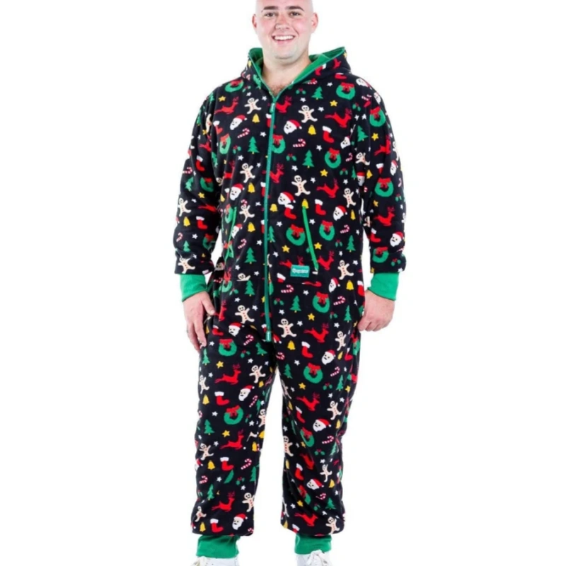 mens plus size christmas pajamas