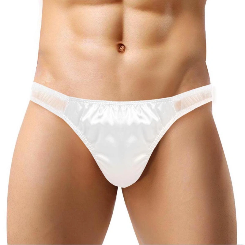 mens satin thong underwear