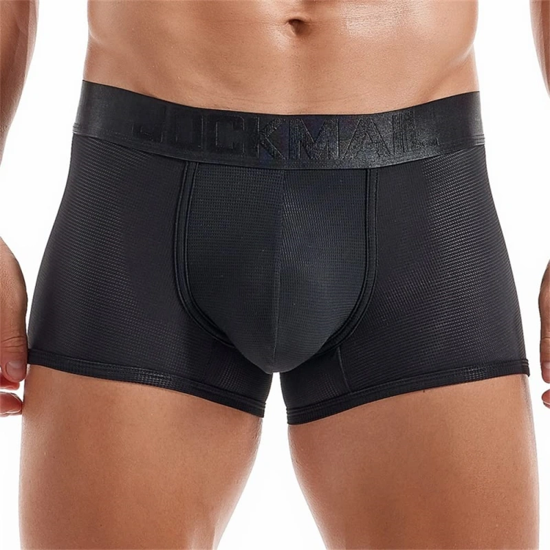 mens spandex trunk underwear