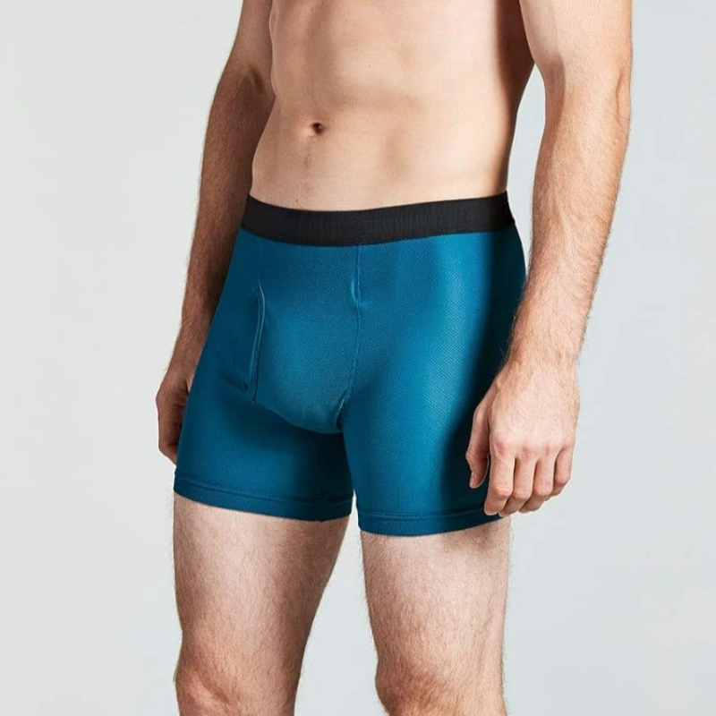 Glanzende Heren Boxershorts - Elastisch Glad Ondergoed - Zacht En Prikkelend