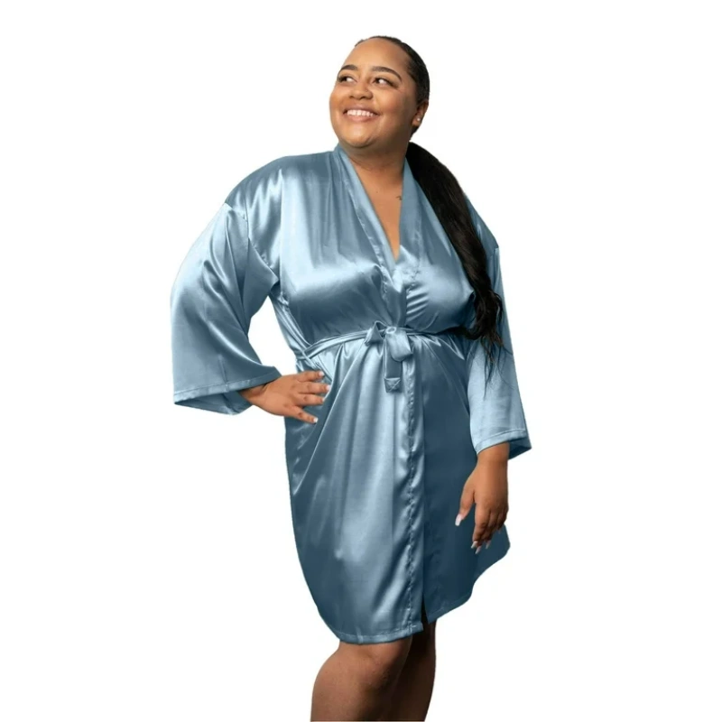 plus size bridesmaid robes