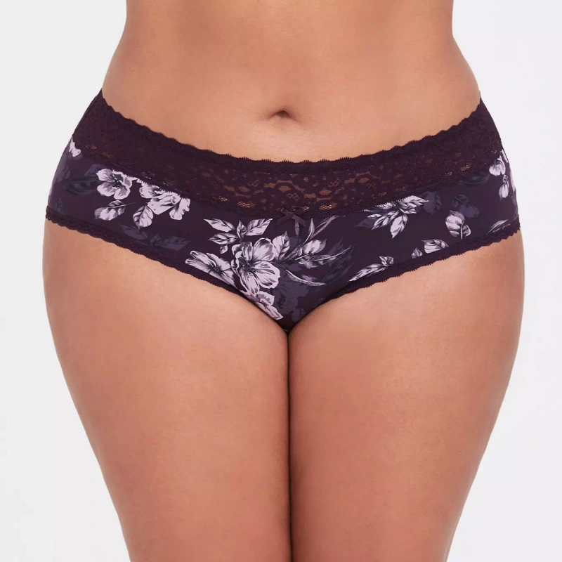 plus size cheeky cotton underwear