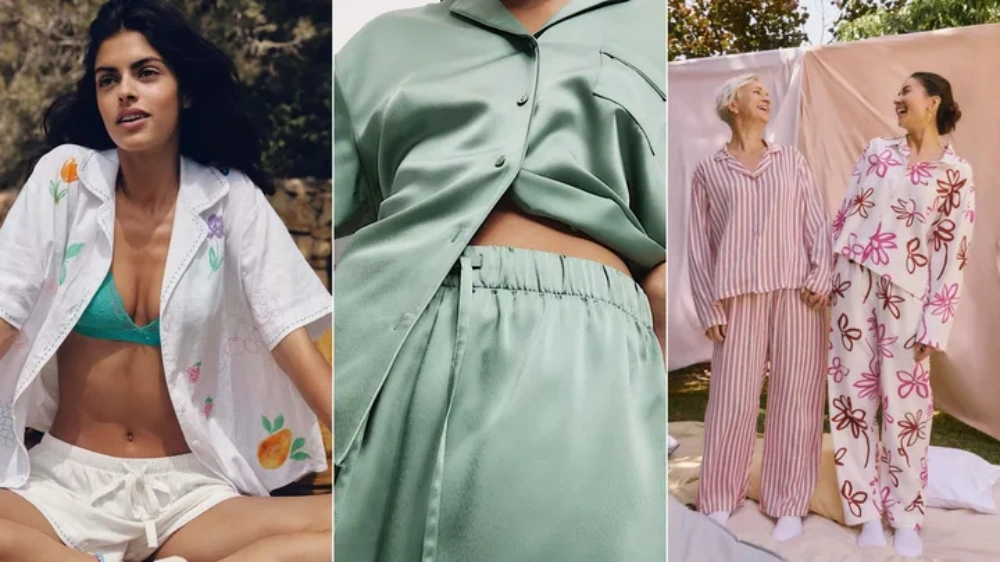 polyester pajamas by friendtex