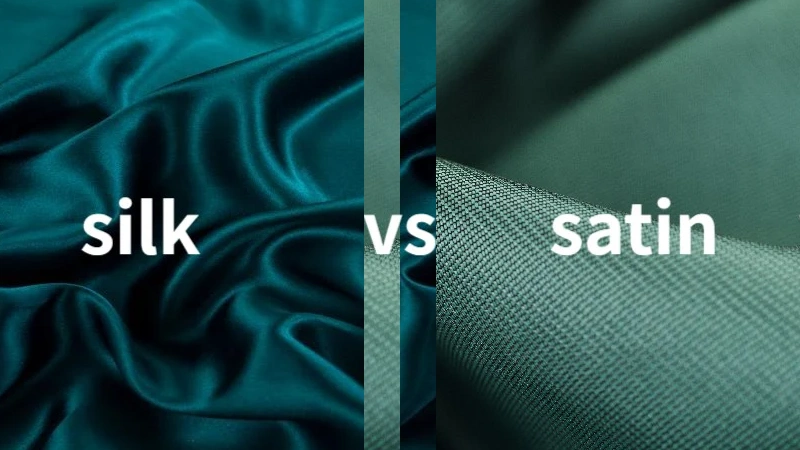 satin pajamas vs silk pajamas