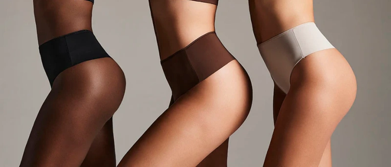 seamless underwear to wear under satin dress​