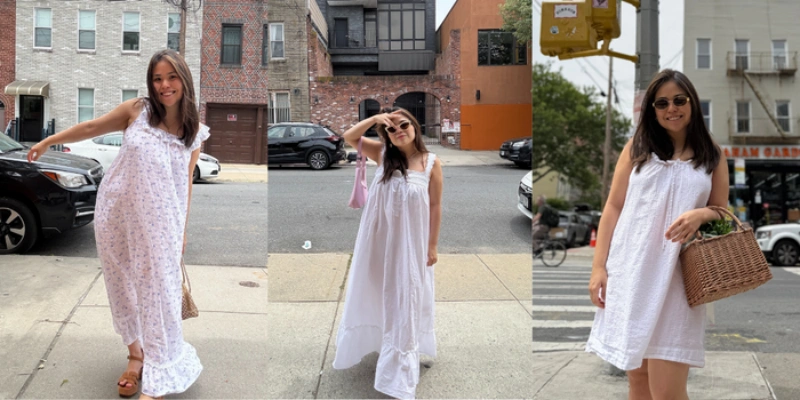 summer nightgown materials