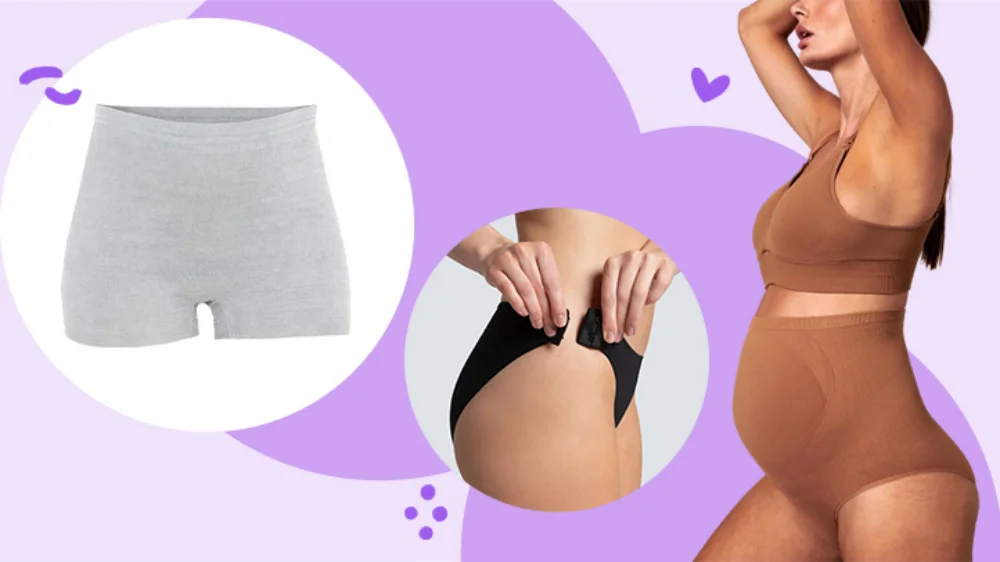 types of maternity underwear