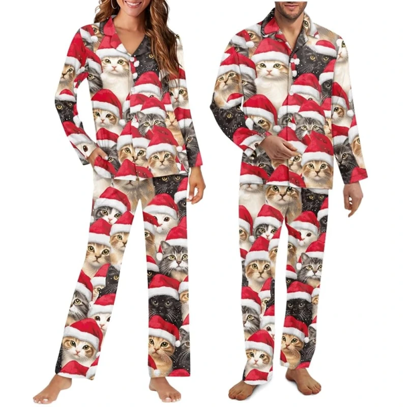 ugly christmas pajamas for couples