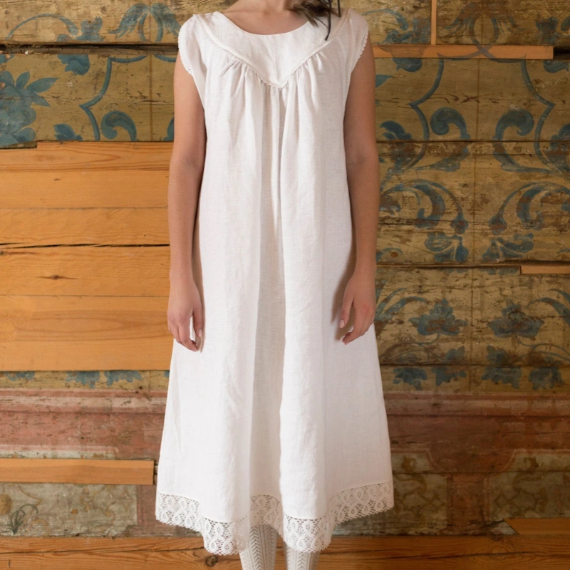 vintage linen nightgown