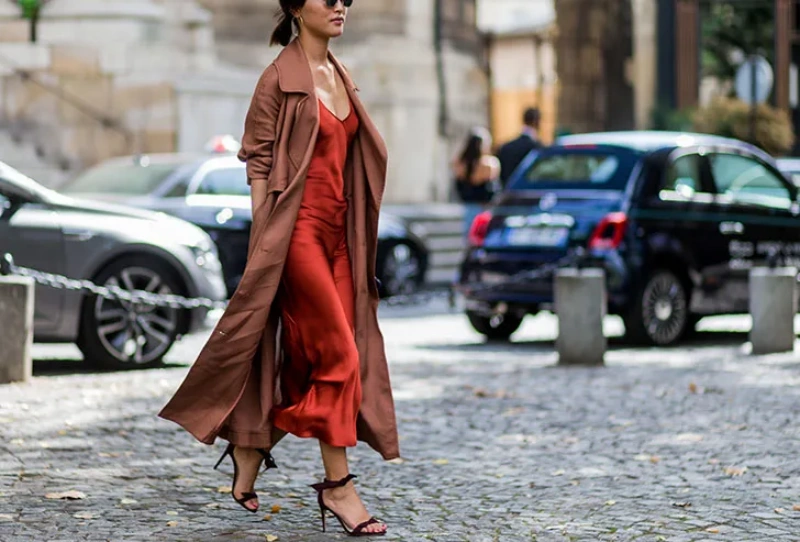 what to wear under a silk dress