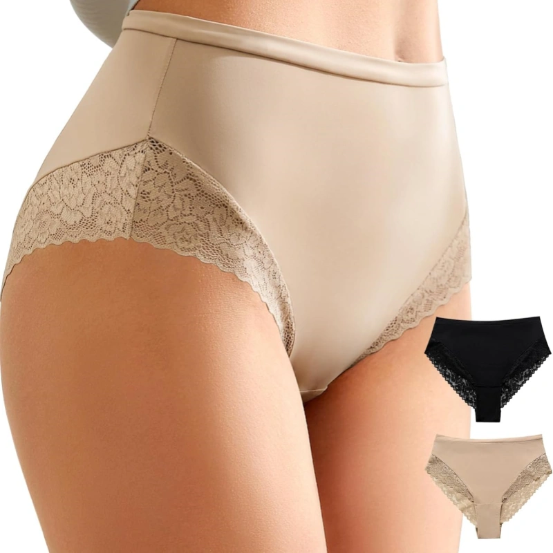 women's high waisted cheeky underwear