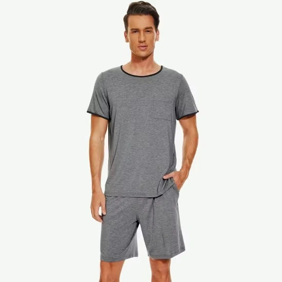 bamboo mens short pajama sets